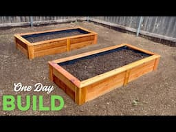 Garden Beds You Can Build Today! // DIY Raised Vegetable Beds #lowesfinds