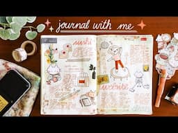 Chatty Journal With Me ✿ Hobonichi Cousin Weekly Spread