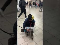 POV: You're filming with Alexis and a dog turns up! 🐶 | Transport for London