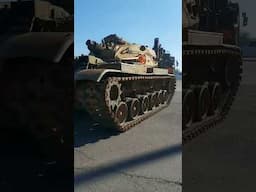 They've landed. Armourgeddons newest exhibits m60 tanks