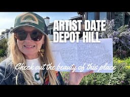 Sketching in Capitola | Artist Date Inspiration by the Sea