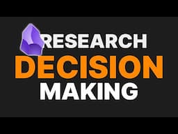 How I decide what to research