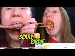 Songbyrd asmr having the *SCARIEST SHOW EVER *|Songbyrd cringe asmr