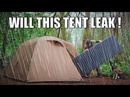 Will this tent LEAK & FAIL !! UK wild camping in heavy rain