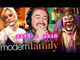 **MASSAGE SCREAMS?!** Modern Family Season 2 Ep 15 & 16 Reaction: FIRST TIME WATCHING