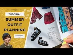 How To Organize and Plan your Summer Outfits