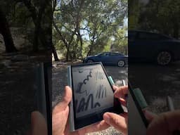 Worlds first COLOR Tablet for nature lovers!!! ☀️ Paper 7 : paint - draw - note taking - reading