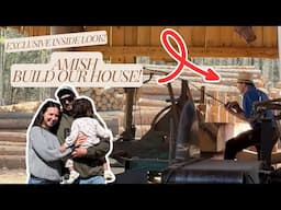 WE'RE BUILDING! Watch How the Amish Mill Lumber for our Timber Frame House Build! 2025 PA Amish