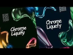 How to Create a Chrome Liquify Effect in Photoshop