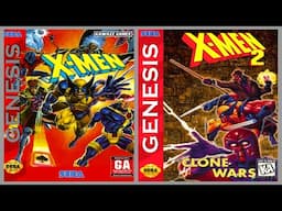 X-Men DUOLOGY COLLECTION [SEGA GENESIS/MEGA DRIVE] Gameplay Walkthrough FULL GAME [4K60ᶠᵖˢ🔴]