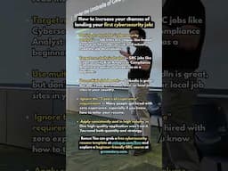 Land Your First Cyber Security Job