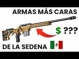 Las 10 Armas más Caras que la SEDENA Vende a Civiles en México (2025)