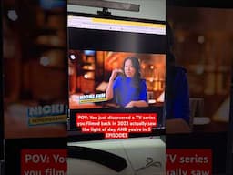 WAIT, I'M ON TV?! 🤯📺