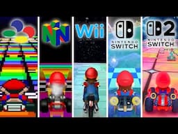 Evolution of Rainbow Road (1992 - 2025)
