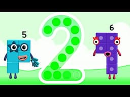 Numberblocks Learning Academy #226 - Numberblocks 2 9 1 6 5 - Numberblocks Magic Run - Numberblocks