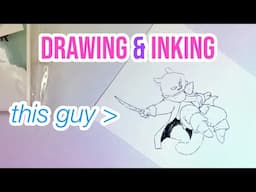 LIVE! - Sketch+Ink+Painting Time! 🎨