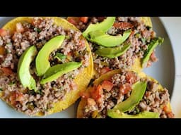 Carne apache o ceviche de res
