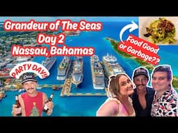 Grandeur of The Seas - Our CRAZY Day in Nassau | Is The SMALLEST Ship Good or Bad?! HONEST Opinions