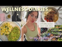 wellness diaries 🌿 my daily health & fitness routine, 'that' girl habits & productive lifestyle