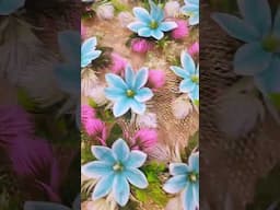 Flower Bunches Brooches 🌸💐🌼 #flowers #flowerbrooch #brooch #creativecontentcreator #diycrafts