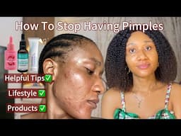Do these to stop having pimples ✅how to get clear skin,oily skin,how to get rid of your acne forever