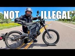 Finally a Street LEGAL Electric Dirt Bike - NIU XQi3 Review