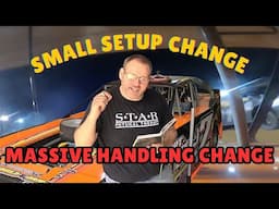 Small Change In The Shop Makes BIG Changes On The Track!