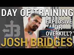 Josh Bridges Speed & Agility Workout in his NEW Garage Gym!