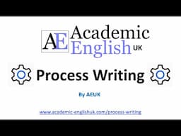 Academic Process Writing -  how to describe a process (IELTS Part 1 Writing)