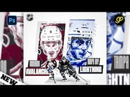 Photoshop Tutorial | Sports Graphic Design | How To Create a Sport Poster Design in Photoshop (2023)