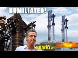 What Florida's gov just did with SpaceX Starship Humiliated Cali gov…