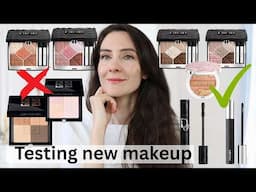 I tried ALL Dior Cannage Neutral eyeshadows| new Givenchy Bronzer & powder | Pradascope mascara