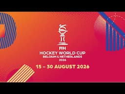 2026 FIH Hockey World Cup: Logo reveal and Message from the President | #HWC2026