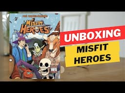 Unboxing Misfit Heroes: The Newest Game from Phil Walker-Harding! 🧙🏻‍♂️🦸🏼🧝🏾‍♂️