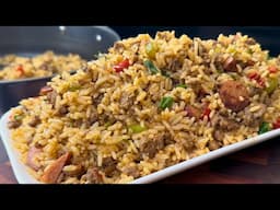 How I Make Cajun Dirty Rice- and Max out the Flavor! Delicious when you make it THIS way!