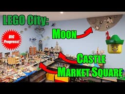 LEGO City - Moon, Castle & Market Square MOCs 🌑🏰🏹