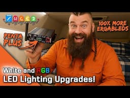 Upgrading our White and RGB LED Lighting Controllers! WLED and QuinLED AN Penta Plus.