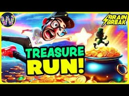 Treasure Run ⚡️ St Patrick's Day Brain Break ⚡️ Movement Game for Kids ⚡️ Coach W