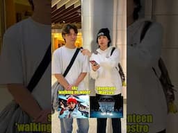 SAVE 1 DROP 1 *KPOP EDITION* #shorts #kpop #streetinterview