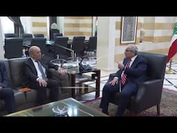 French envoy meets Lebanese officials in Beirut