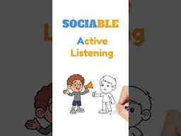 Using SOCIABLE For Positive Social Interactions #socialskills #socialemotionallearning