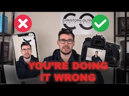 How To Film Yourself For Landscape and Vertical