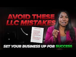 Avoid These Costly LLC Mistakes in 2025 🚨