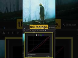 Dark & Moody Color Grade in Seconds! #premierepro #colorgrading