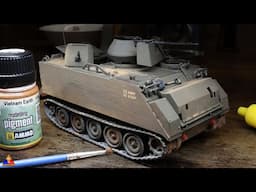 Dense Jungle = Heavy Scratches! | Vietnam War M113 ACAV Weathering Techniques