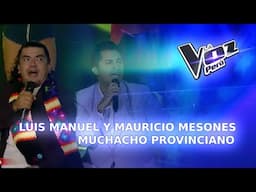 Luis Manuel y Mauricio Mesones | muchacho provinciano | Gran Final | Temporada 2023 | La Voz Perú