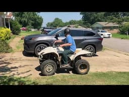 New a arm’s tie rid ends  Yamaha wolverine 350 stormy Jackson did the work good job grandson!