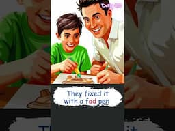 Day 40#CVC-ad-words-story #shorts #Made Easy Learn 30 sec for kids