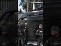 SWAT Jumping Out on Criminals in GTA 5 RP!