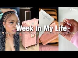 Vlog: Week In My Life 🎀| IT’S VACAY TIME!🏝️✈️ (BDAY Maintenance, Packing, Shopping, Trip Prep) +MORE
